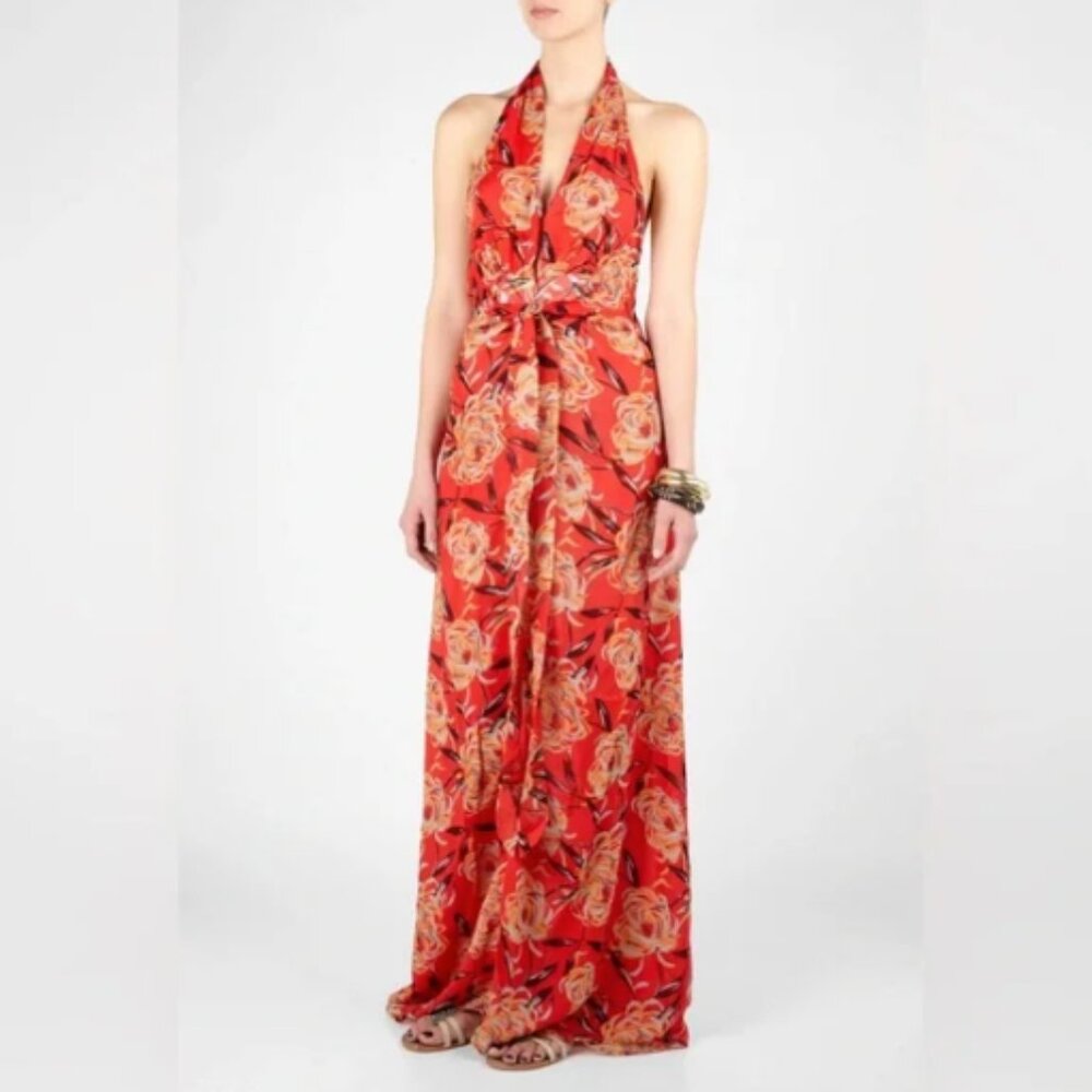 Winter Kate Ruffled Wrap Sundress